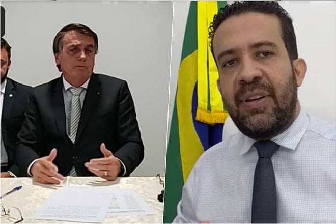 Bolsonaro e André Janones