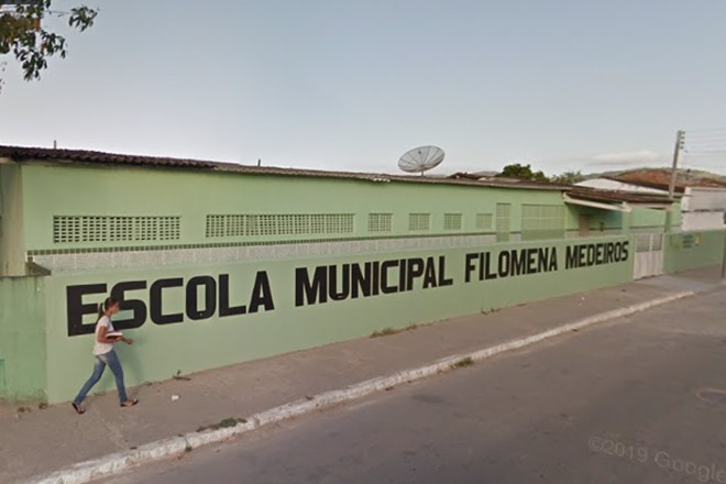 Escola Municipal Filomena Medeiros — © Reprodução/Google Maps
