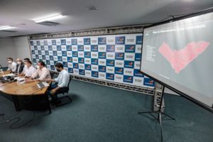 Governador Renan Filho (MDB) decretou o retorno de todos os municípios para a fase vermelha — © Agência Alagoas