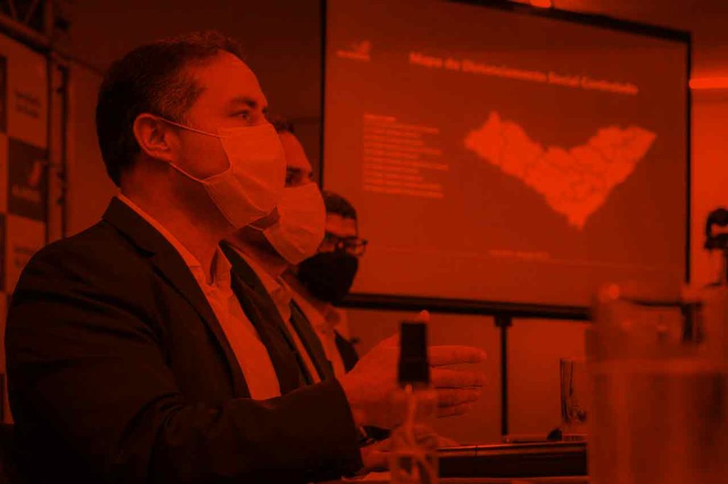 Governador de Alagoas anuncia fase vermelha em parte do estado