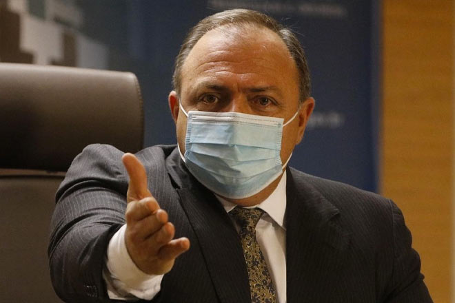 Ministro da Saúde Eduardo Pazuello - @reprodução