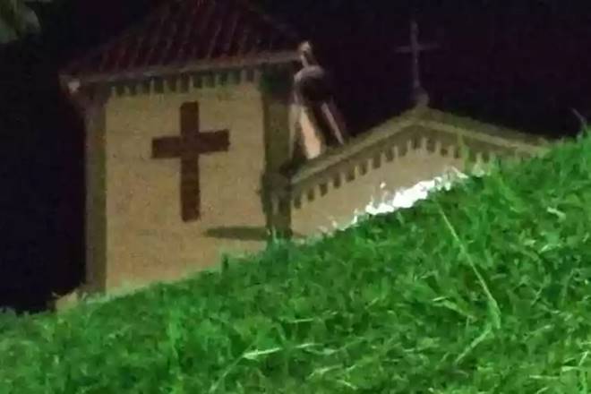 Moradores relatam aparição de santa em igreja de MG; veja vídeo