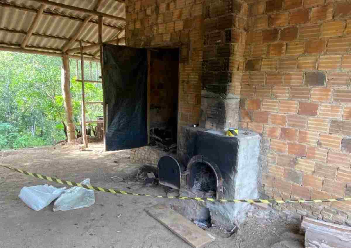 Homem teria sido morto em fevereiro, e corpo teria sido queimado em um forno — © Polícia Civil/Divulgação