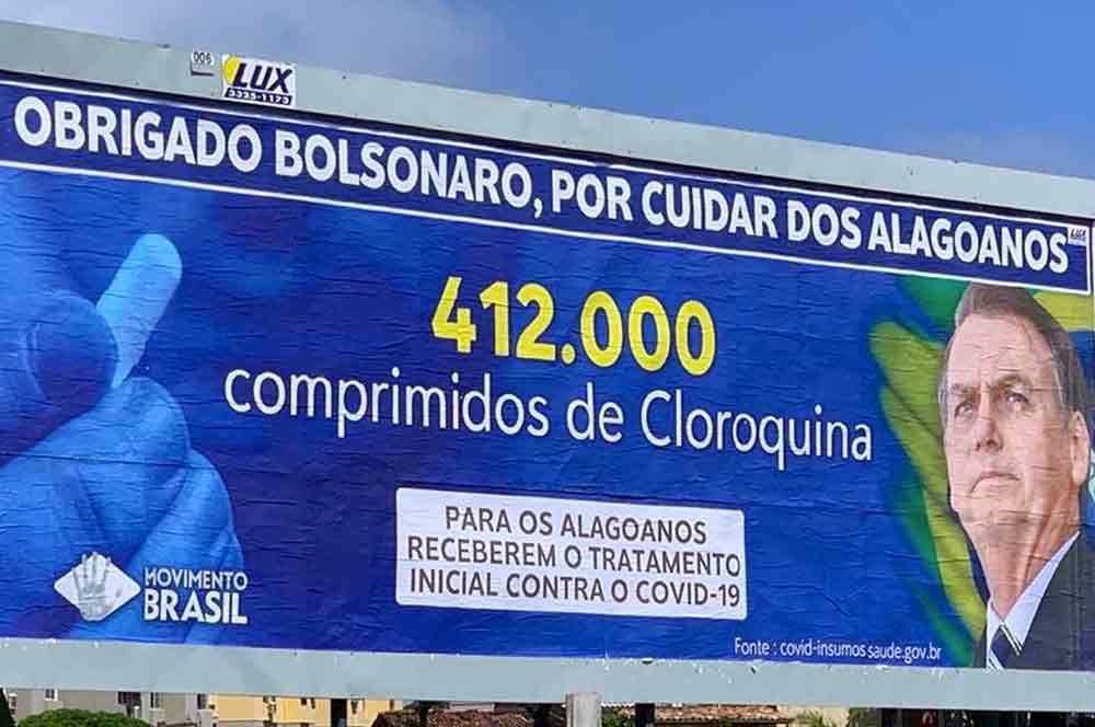 Outdoor sobre a cloroquina - @reprodução