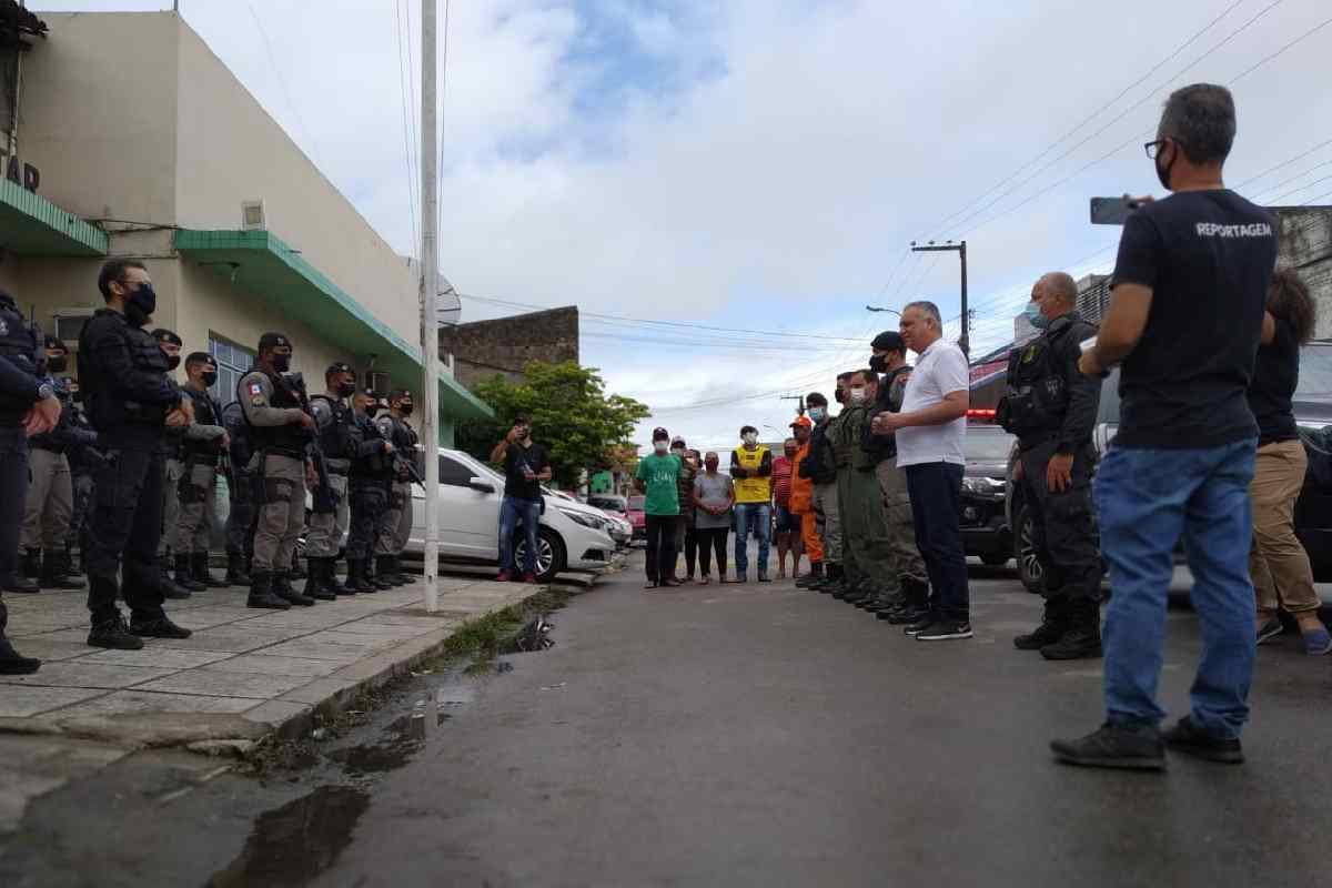Alfredo Gaspar chega a União dos Palmares para iniciar buscas por idoso desaparecido — © Johny Lucena/BR104