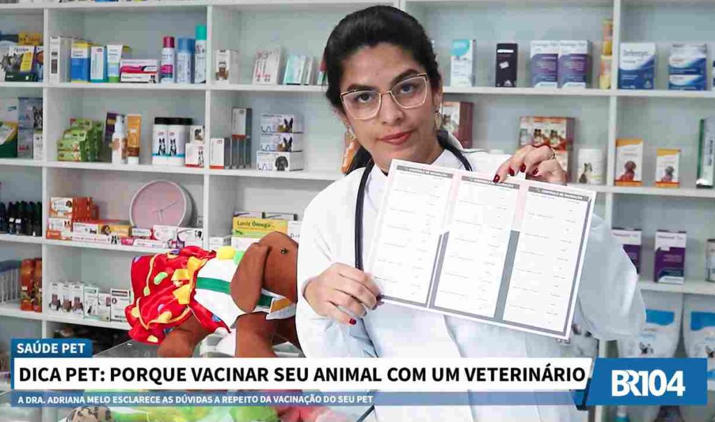 Veterinária Adriana Melo – © Reprodução/BR104