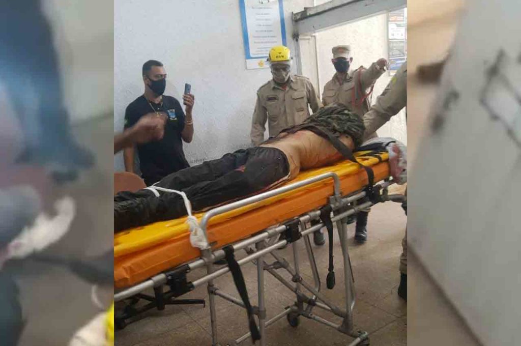 Foto do corpo de Lázaro Barbosa