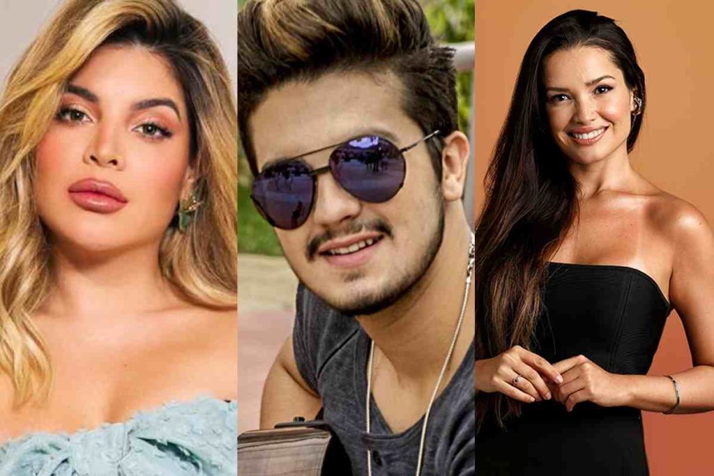 Gkay “rouba” colar de Luan Santana para ser a ‘morena’ do clipe