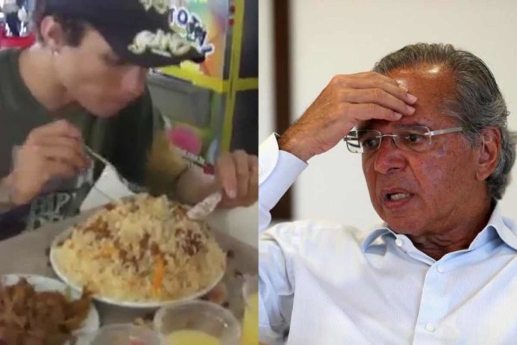 Dá para alimentar pobres com resto de comida da ‘classe média’, diz Guedes