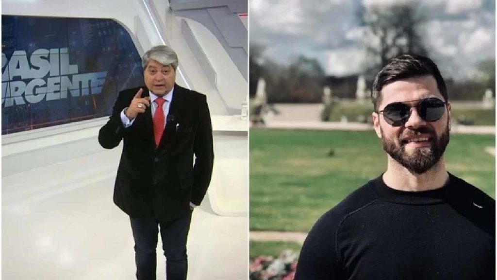 Datena fala sobre estado do filho internado com Covid-19