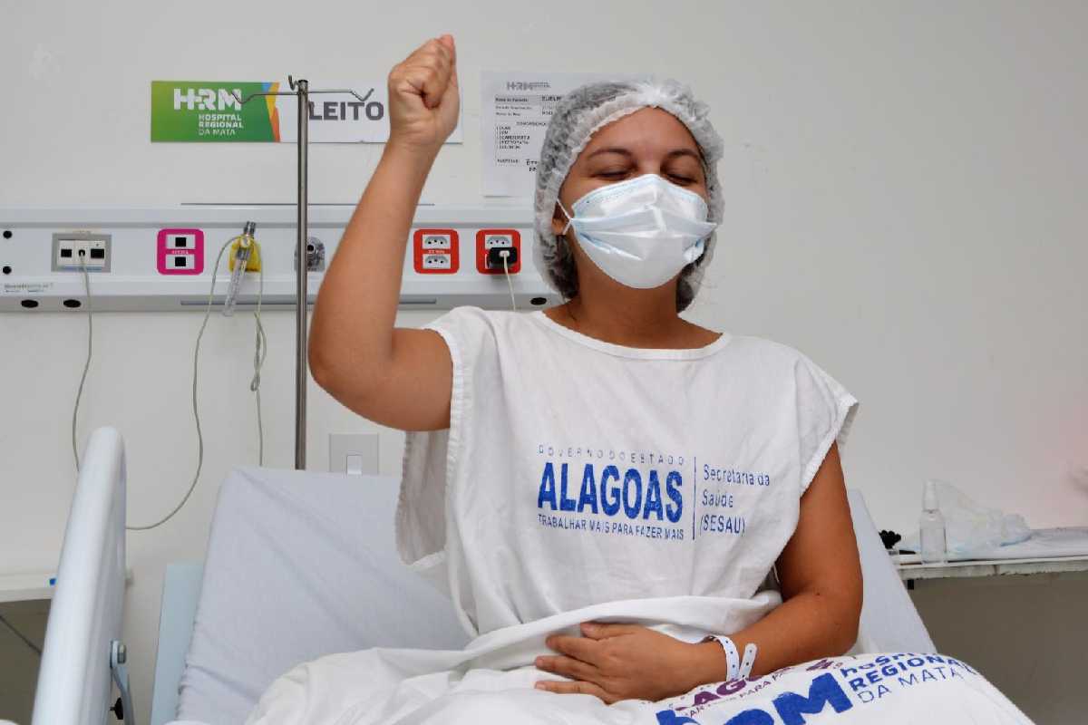 A primeira paciente beneficiada foi Elielma dos Santos, de 32 anos | © Assessoria