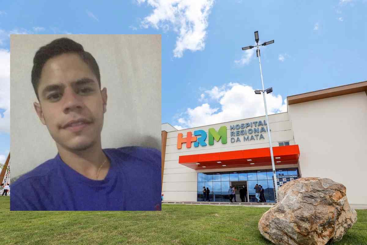 Luandenysson Santos Leite, de 24 anos, sofreu um grave acidente na última quarta-feira (21) © Assessoria/Reprodução