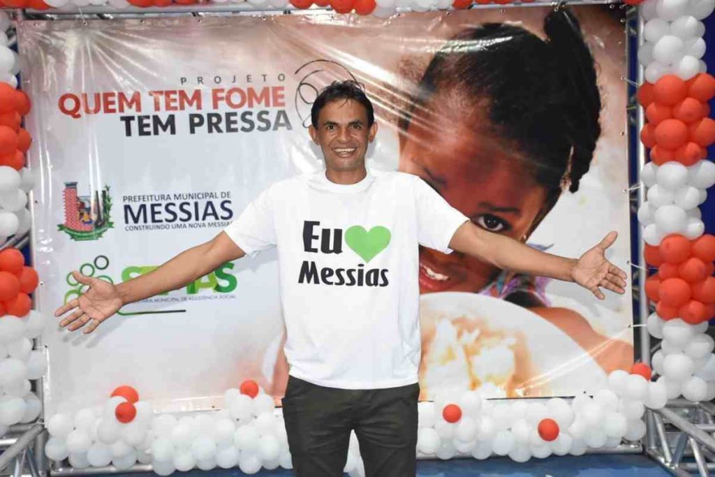 Prefeitura de Messias realiza nova entrega de cestas básicas do programa “Quem tem fome, tem pressa”