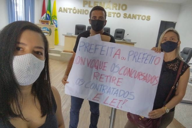 Professores cobram prefeito de Pilar por convocação dos aprovados em concurso de 2019