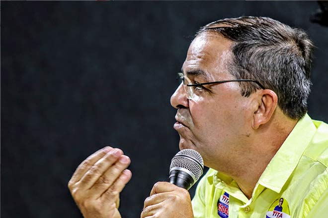 “O dinheiro vem, e Geany não repassa”, disse Tita sobre gratificação dos servidores