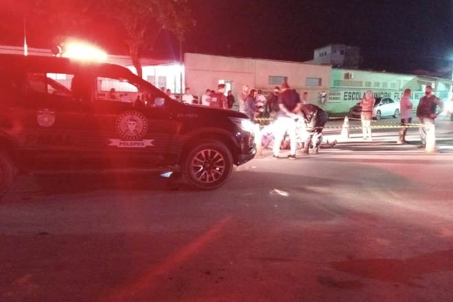 Acidente no Centro de União dos Palmares — © Gustavo Lopes/BR104