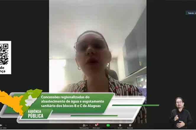 Deputada questiona contratos da concessão de saneamento dos blocos B e C