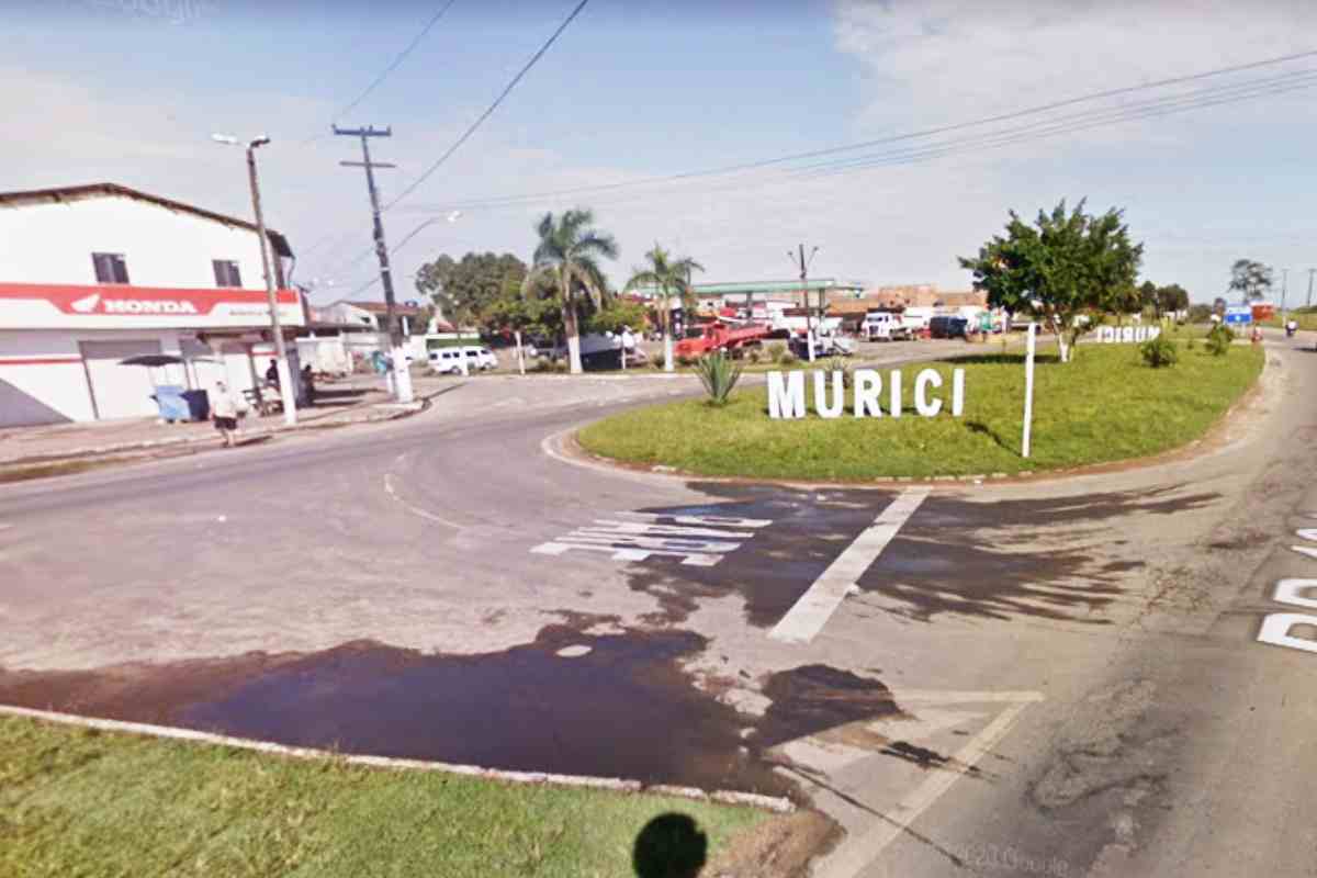 Entrada da cidade de Murici | © Reprodução/Google Maps