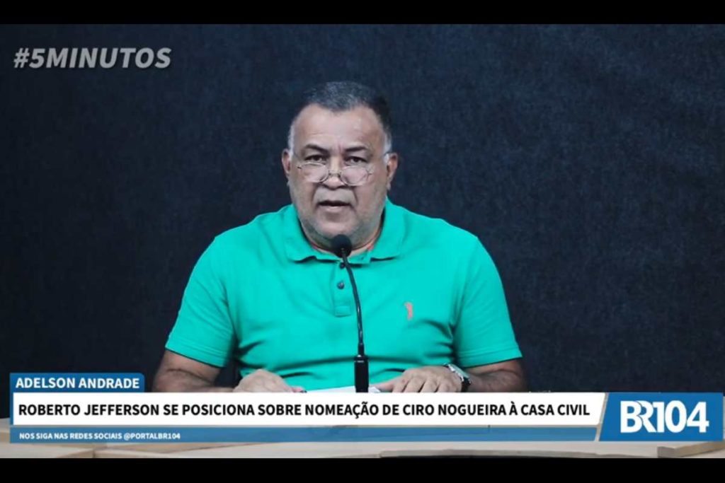 “Foi ele quem denunciou o mensalão do PT”, diz Adelson Andrade sobre presidente do PTB