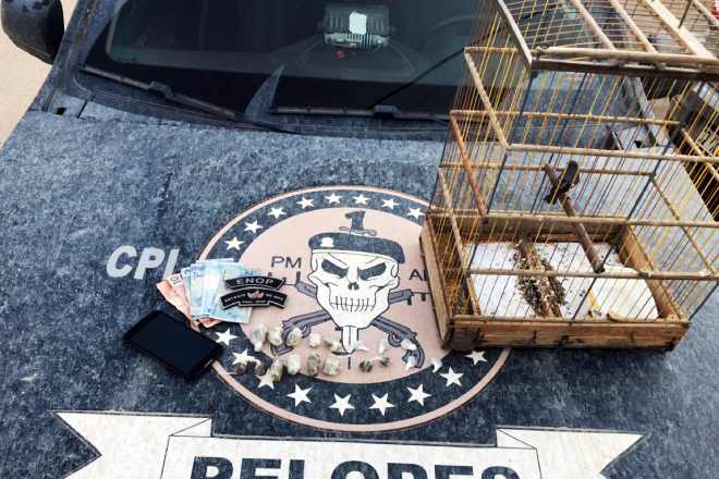 Dupla é detida após atirar contra a PM durante ação em Joaquim Gomes