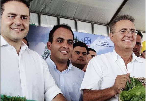 Prefeito do Pilar posta Collor nos stories e Renan no feed