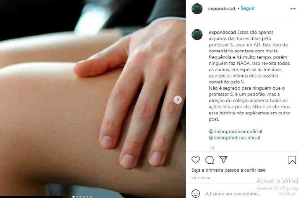 Escola em Rio Largo afasta professor após acusações de assédio