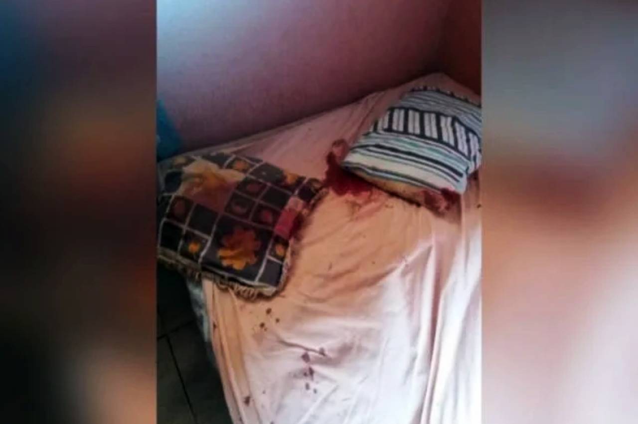 A Polícia Militar encontrou marcas de sangue em uma cama | © PCGO