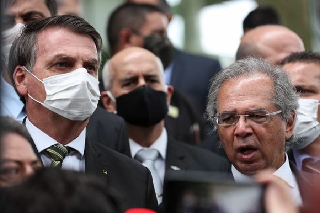 Jair Bolsonaro e Paulo Guede – © Reprodução/Internet 