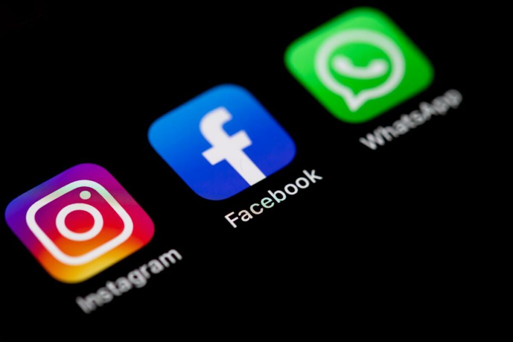 WhatsApp, Facebook e Instagram estão fora do ar