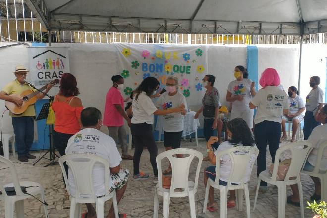 Cras Área Lagunar em Maceió retorna às atividades presenciais