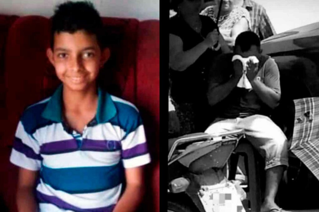 Menino morre após cair de ônibus escolar e ser atropelado pelo veículo, em Joaquim Gomes