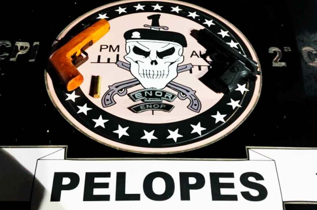 Foragido da Justiça é preso com arma enterrada dentro de casa em Joaquim Gomes