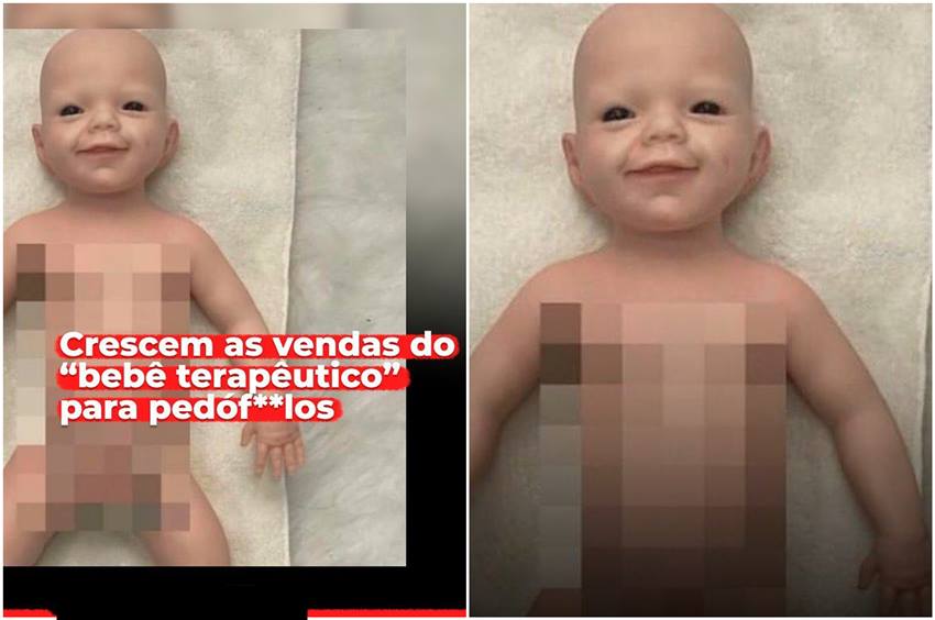 Checamos: Crescem vendas de bonecos terapêuticos para pedófilos?