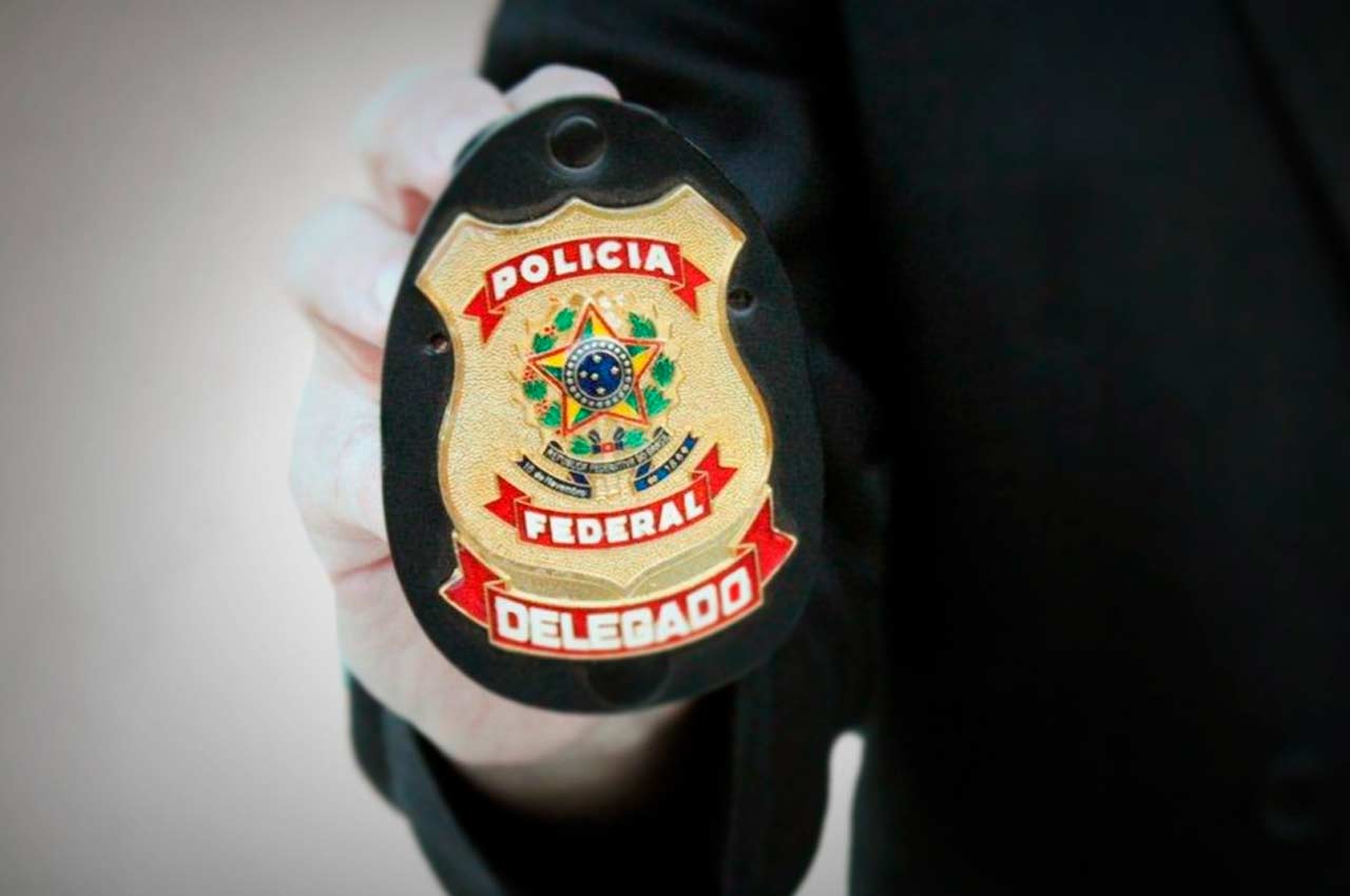 Distintivo Policia Federal | © Reprodução/Ilustração