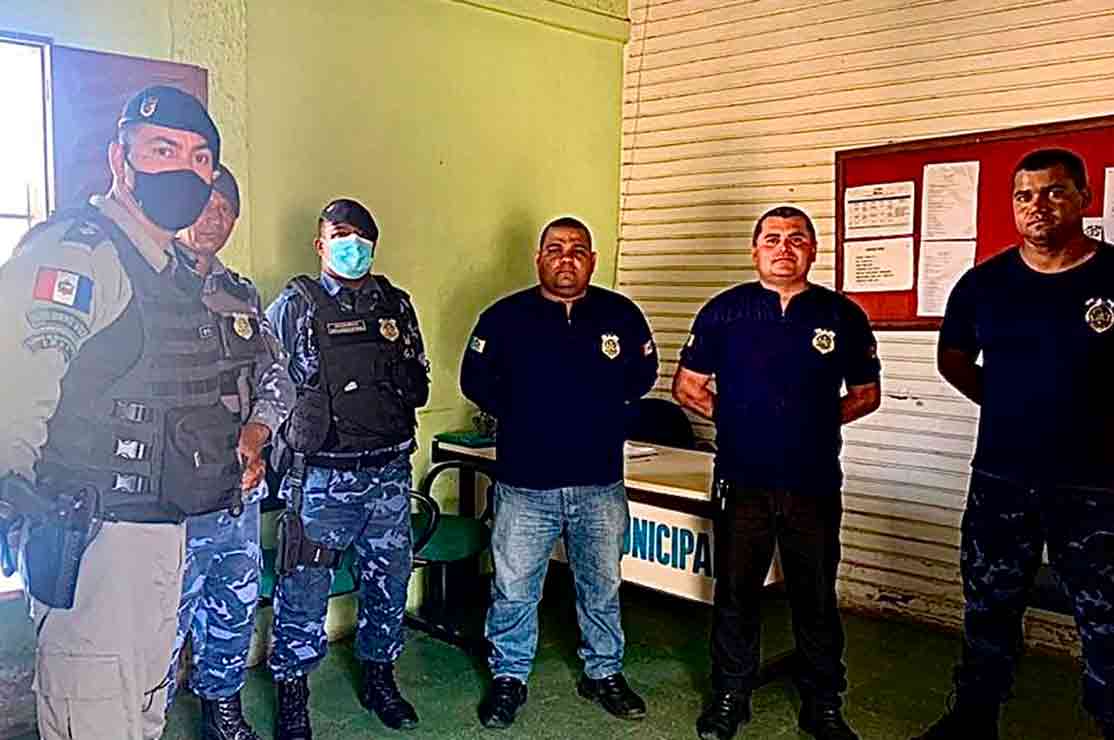 Encontro do Tenente Santiago com os diretores da Guarda Municipal ocorreu nesta terça-feira (30) | © Divulgação