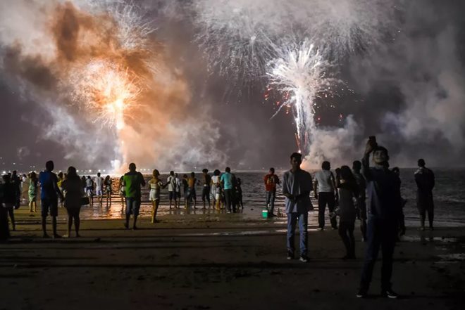 Reveillon em Maceió - @Reprodução