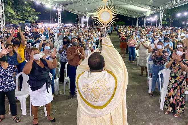 Celebração da missa da padroeira de Murici – © Assessoria
