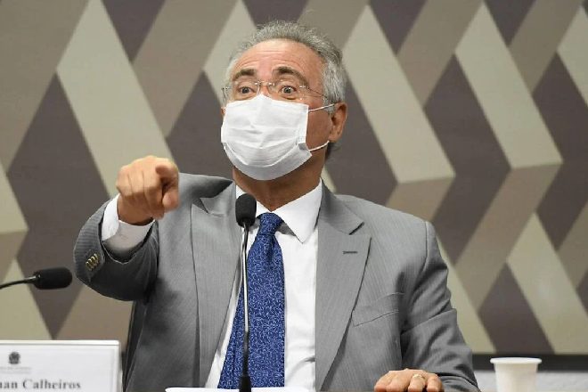 Renan Calheiros chama Sérgio Moro de “incompetente” em publicação no Twitter