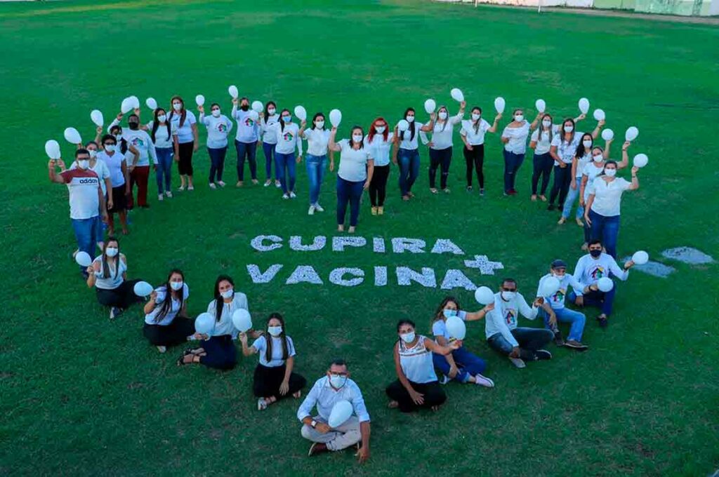 Em um ano, Cupira aplicou mais de 35 mil doses de vacinas contra a Covid-19