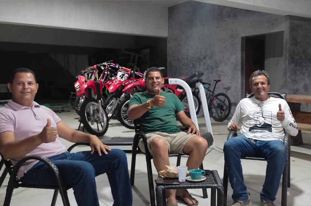 Tita, Caju e Zé Alfredo - @cortesia