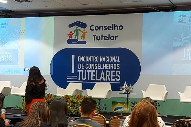 Encontro nacional de conselheiros tutelares – © Reprodução