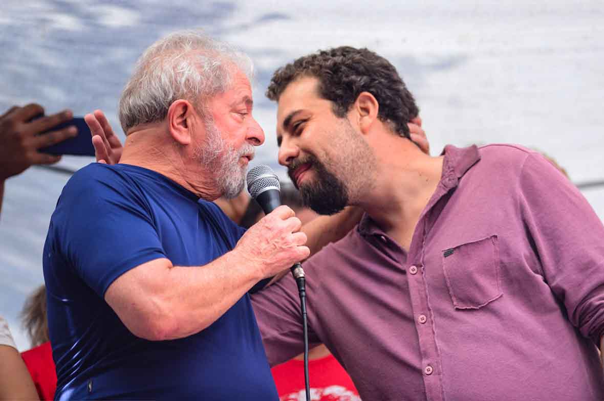 Lula e Boulos - Reprodução