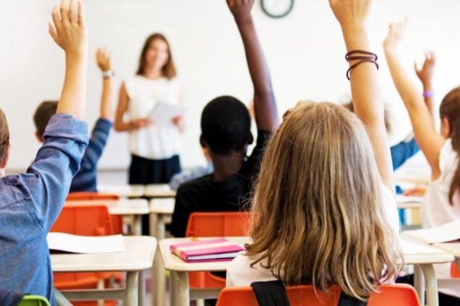 Alunos em sala de aula – © Reprodução/Internet 