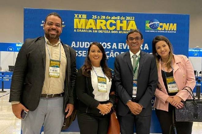 Marcos Silva participa da XXlll Marcha em Defesa dos Municípios em Brasília