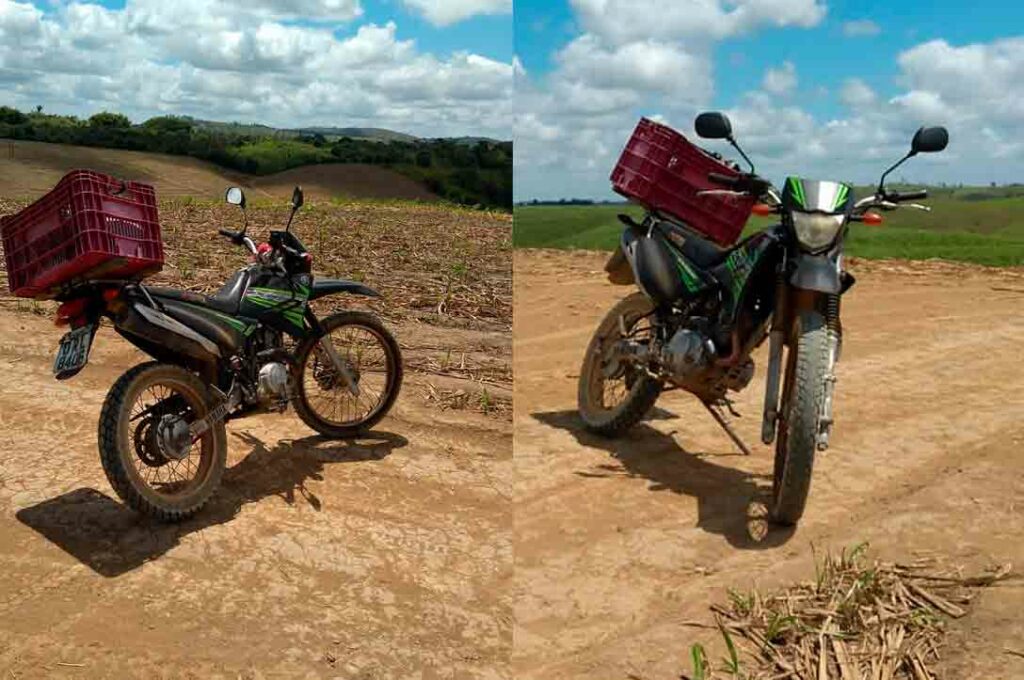 Trio ataca motociclista em estrada vicinal e rouba veículo em União dos Palmares