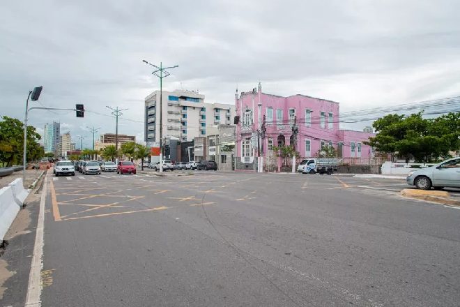 Trecho da Avenida da Paz, em Maceió – © Célio Júnior/Secom