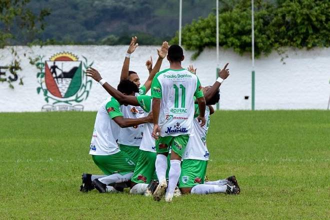 Atletas do Zumbi comemorando gol | © Assessoria 
