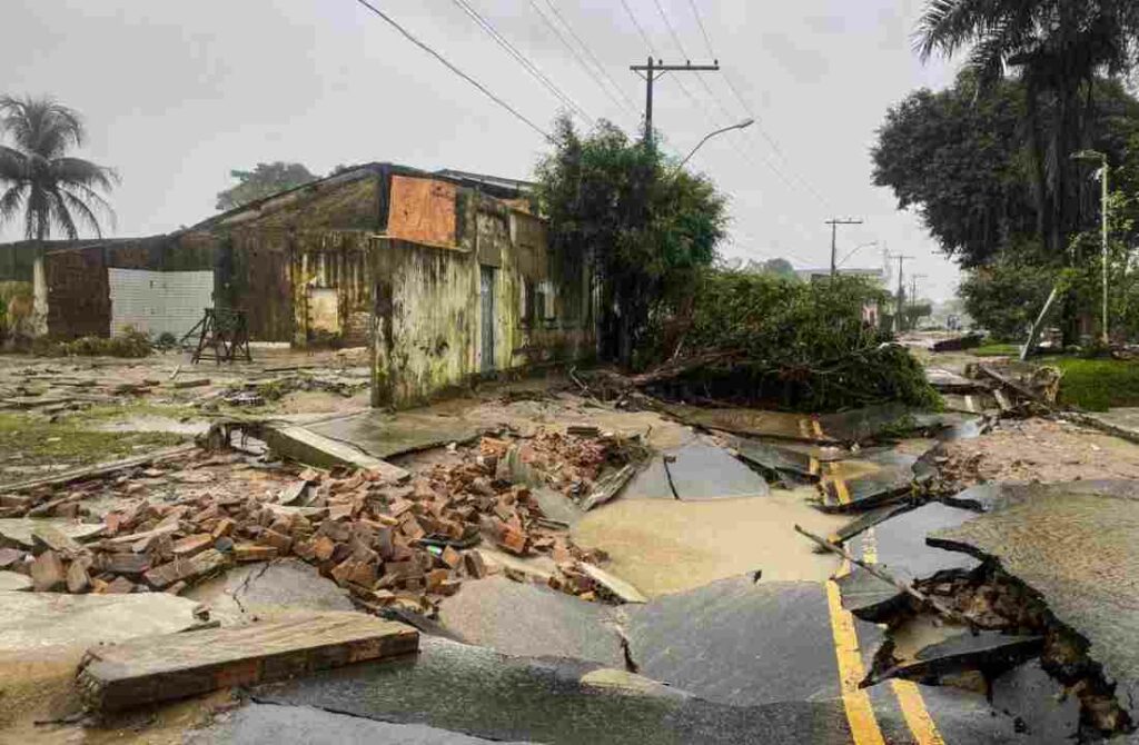 Veja como ficou a cidade de Murici após a enchente de 2022