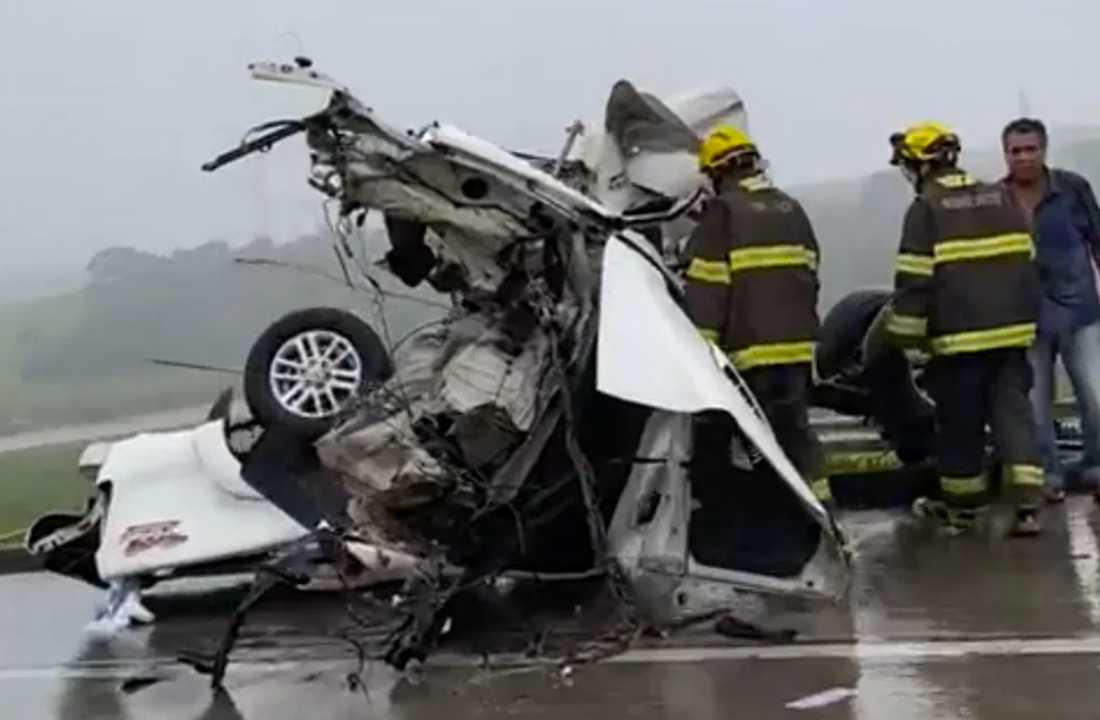 Acidente na BR-101, em Rio Largo | © Reprodução 