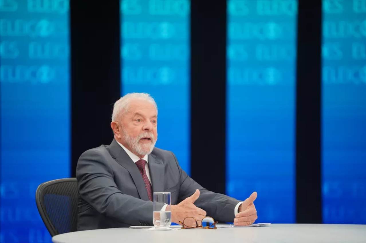 Ex-presidente Lula em entrevista ao Jornal Nacional | Foto: Marcos Serra Lima/g1